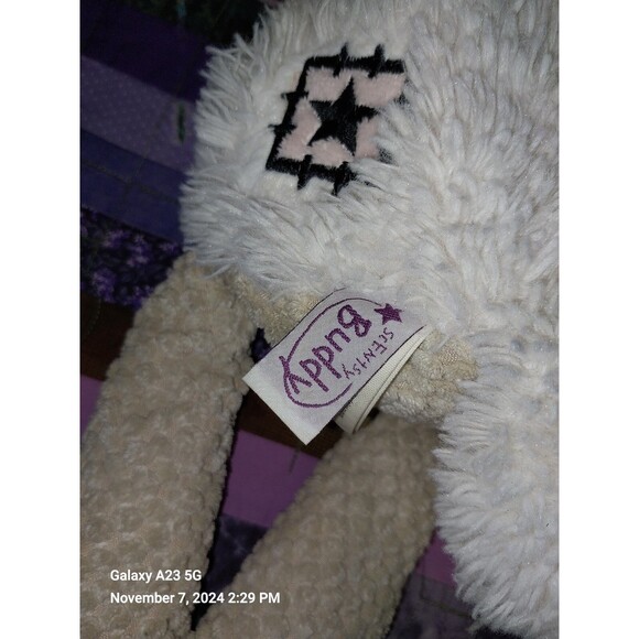 Scentsy Buddy 2010 Alma the Alpaca Plush Animal with Scarf- No Scent Pack or Hat - Picture 6 of 8